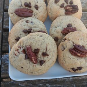 Cookies choco noisettes